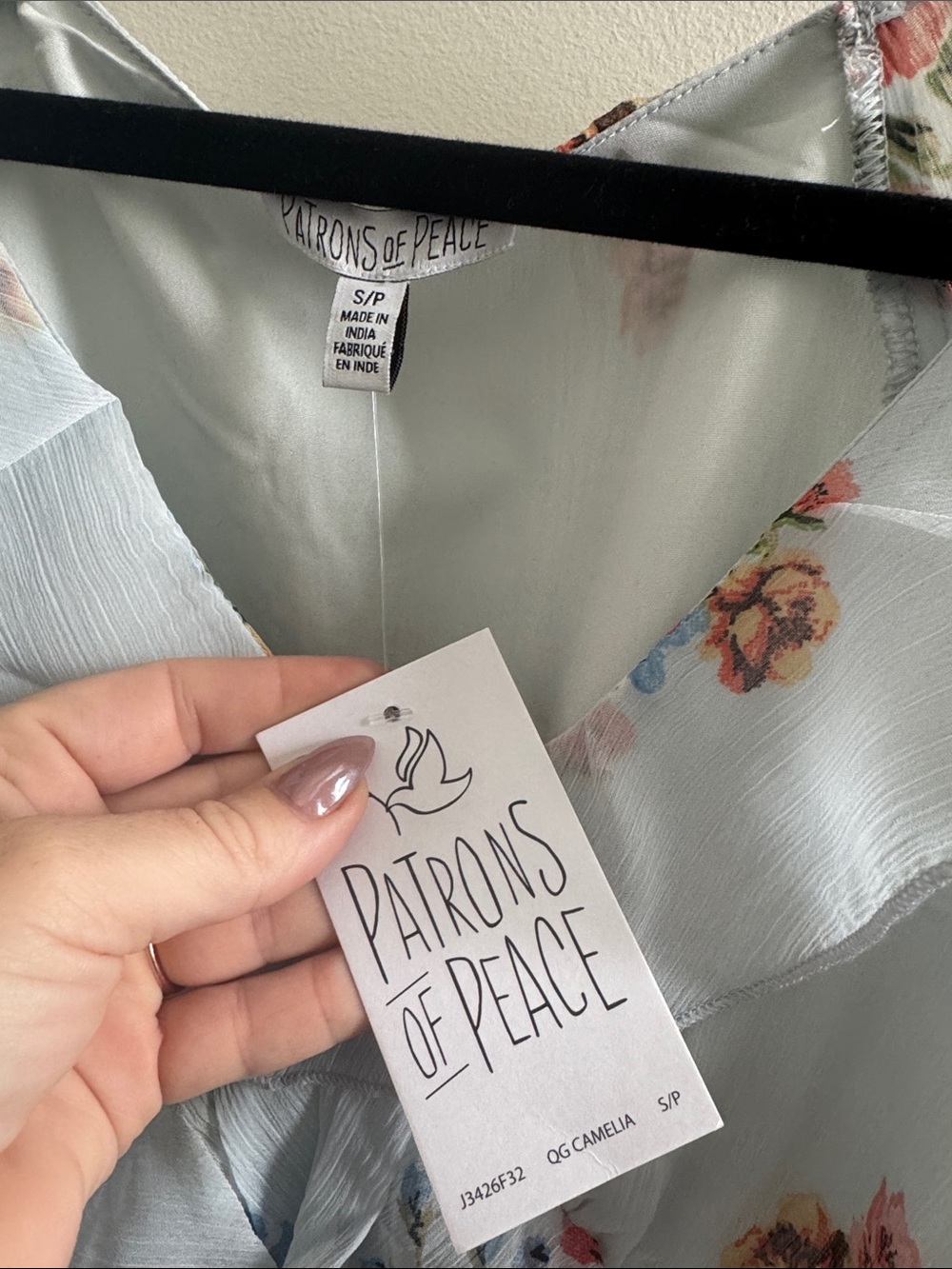 118 PATRONS OF PEACE 🕊️ - NWT floral long sleeve maxi dress - Picture 4 of 7